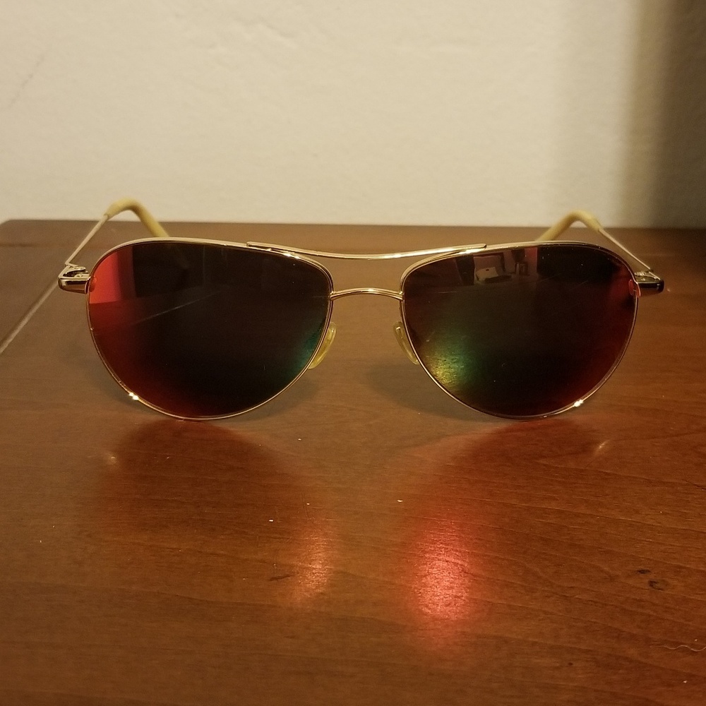 Oliver Peoples Benedict Aviator Sunglasses